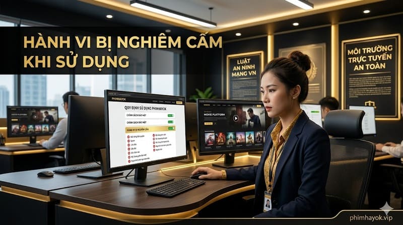 Điều khoản sử dụng tại Phimhayok